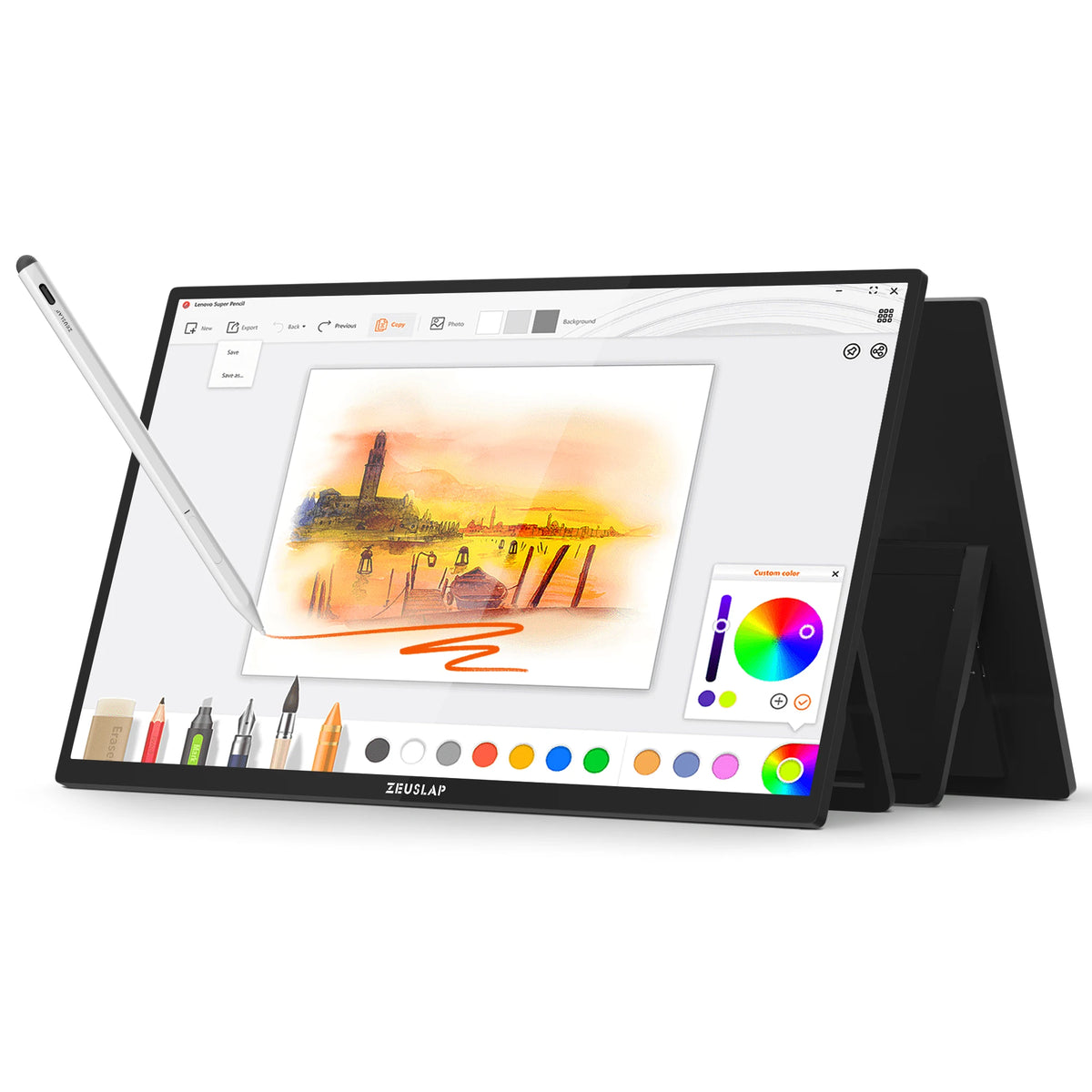 22-Inch QHD Touchscreen Monitor – Stylus & Anti-Glare