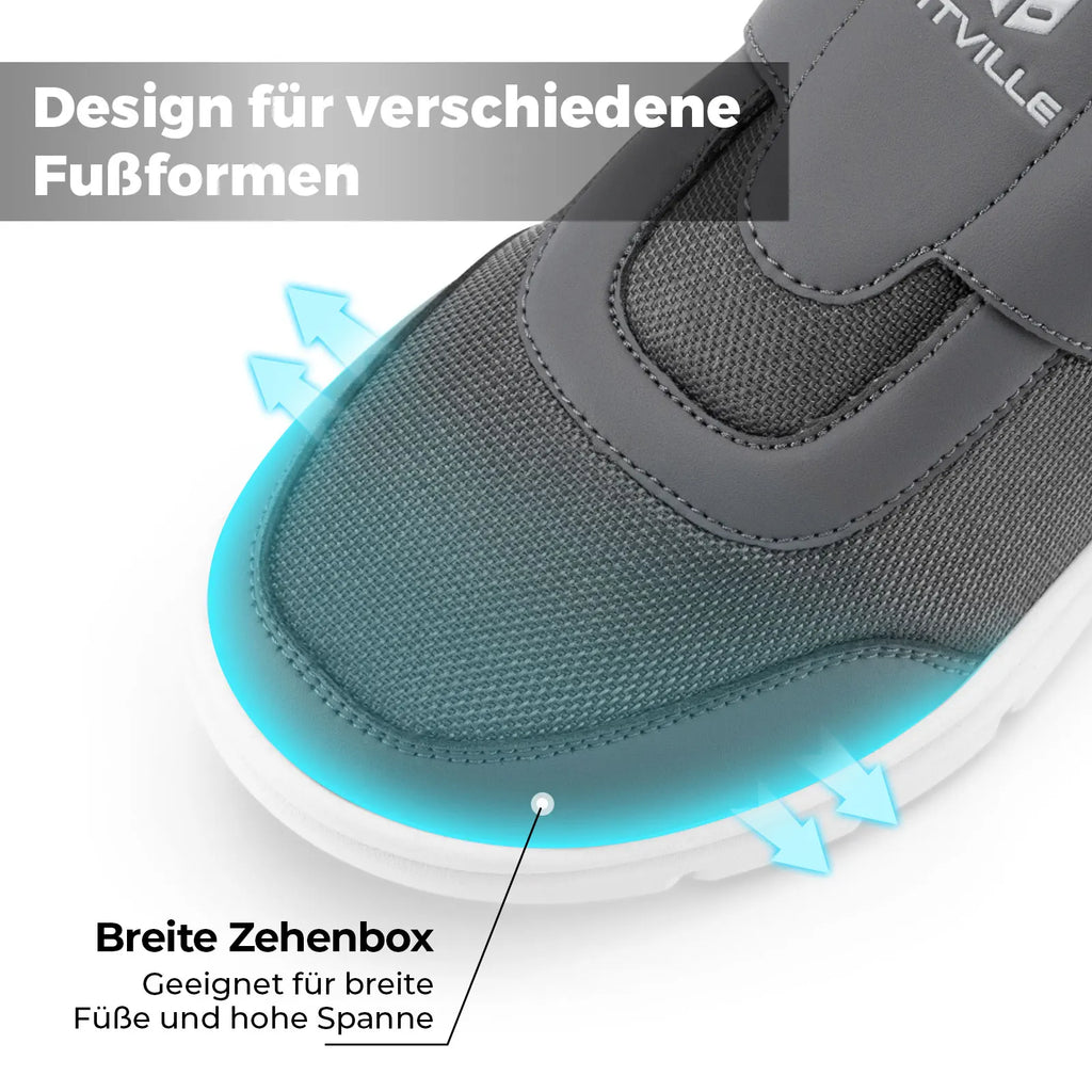 Men's Extra Wide Diabetic Walking Shoes – Lightweight Neuropathy & Pain Relief for Swollen Feet