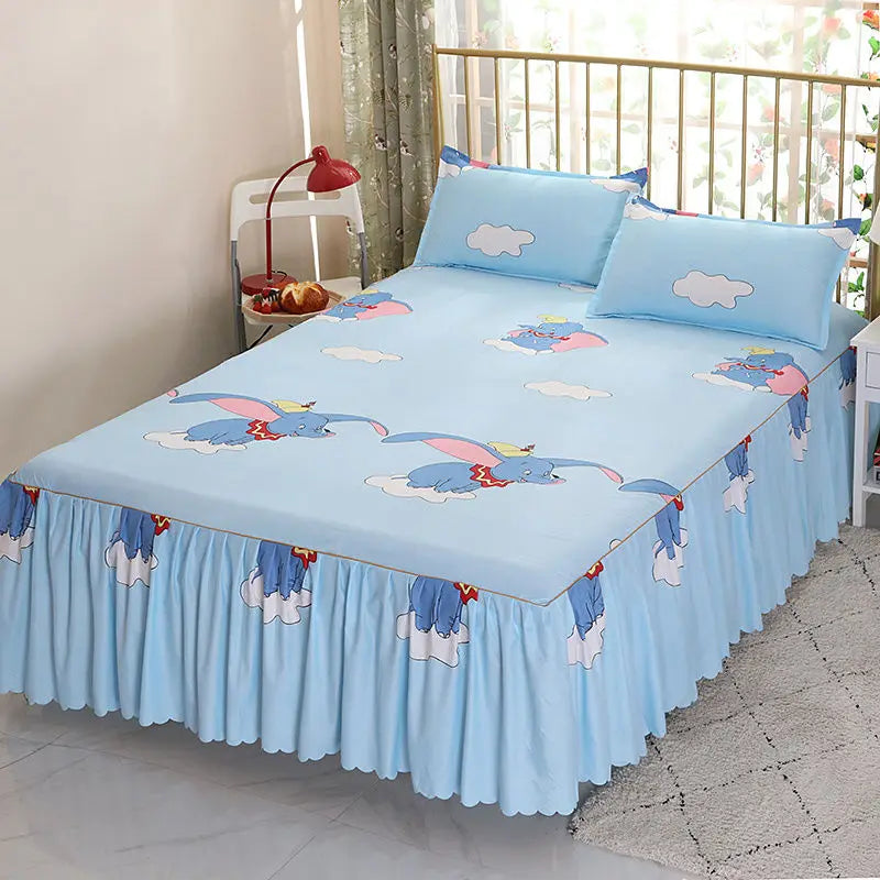 Modern Bedspread Mattress Cover – Skin-Friendly Dustproof Bed Cover, Queen & King