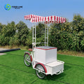 Bicycle Ice Cream Cart for Sale – Mobile Roll Ice Cream Food Cart