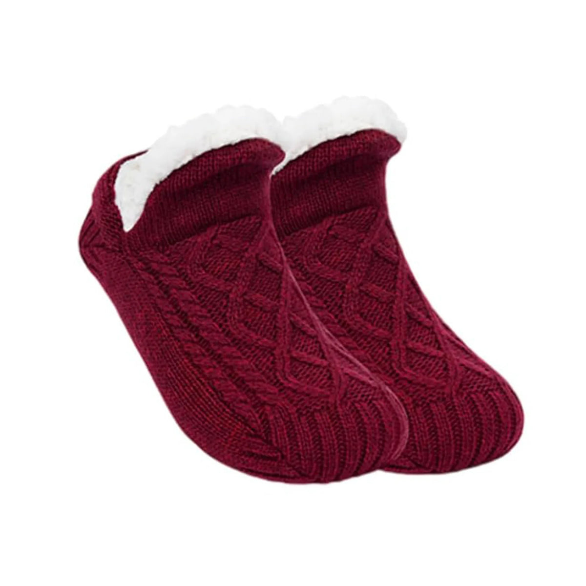 Cozy Winter Slipper Socks with Gripper Soles