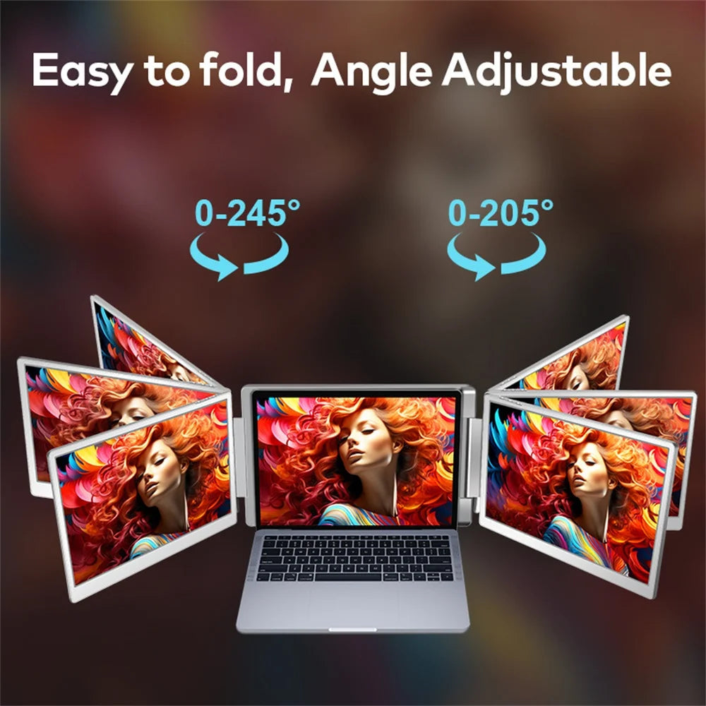 Dual Screen Laptop Extender – Portable IPS Displays