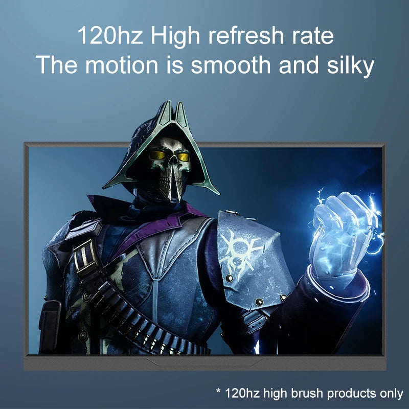15.6-Inch QHD Portable Monitor – 120Hz Gaming Display