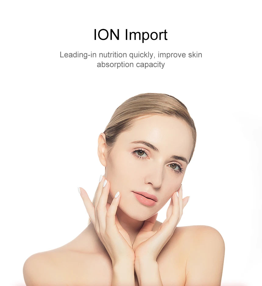 ANLAN Ultrasonic Skin Scrubber – 4-Mode Facial Pore Cleansing Spatula with Microcurrent Lifting