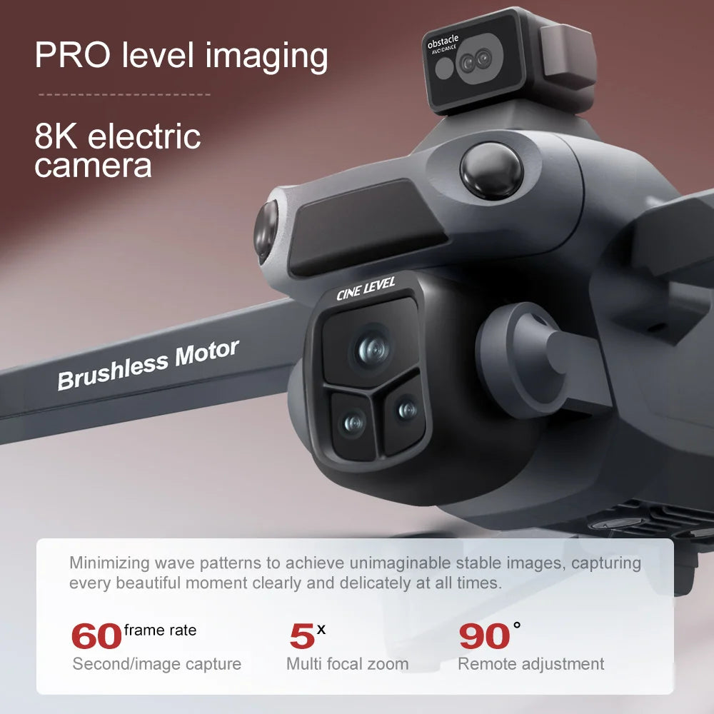 Original GPS Drone V918 Max 4K Professional HD Camera Photography Brushless Foldable Quadcopter Laser Obstacle Avoidance Dron
