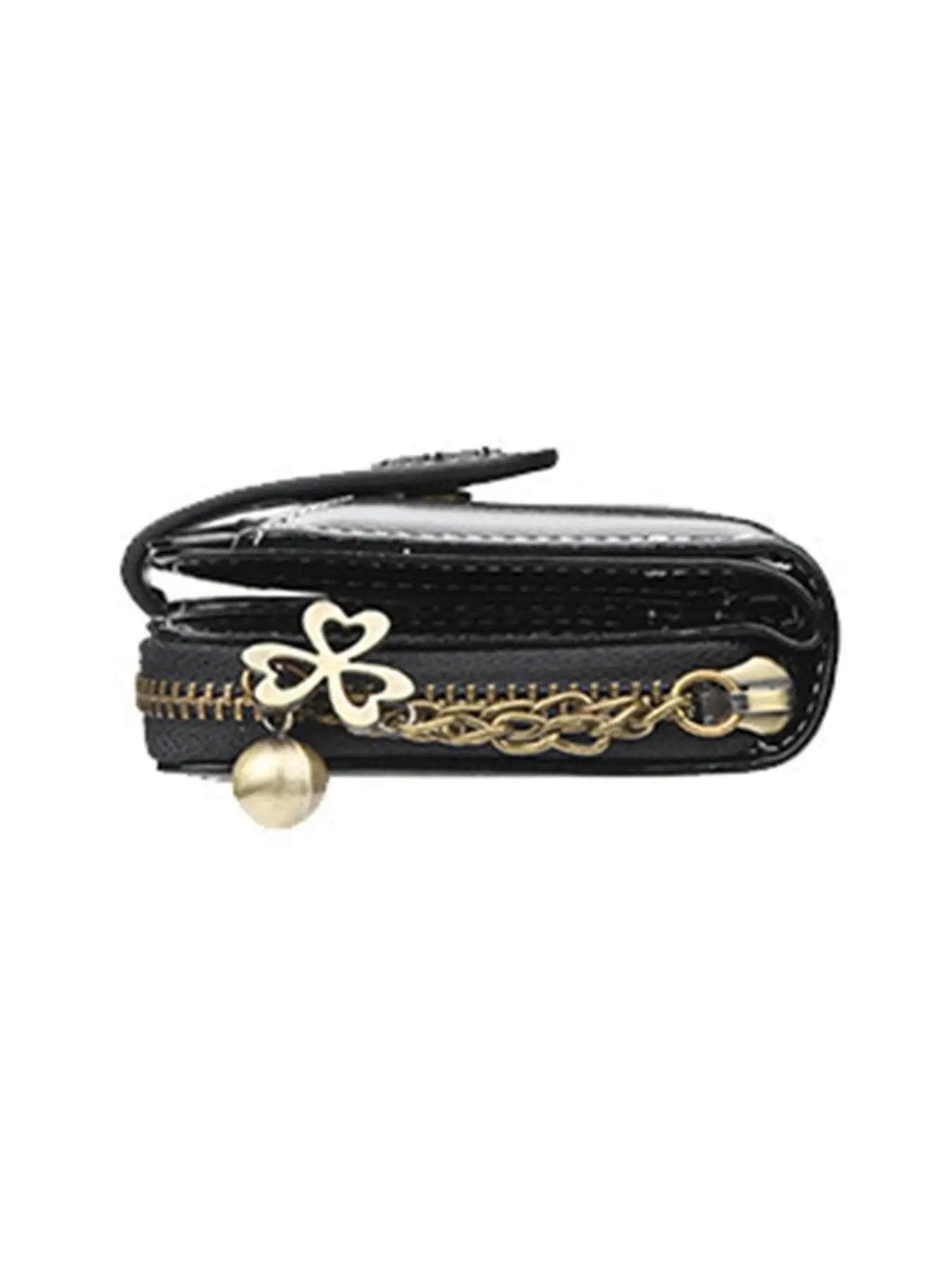Women's Fashion Buckle Wallet – Short Zipper Coin Purse in European & American Style