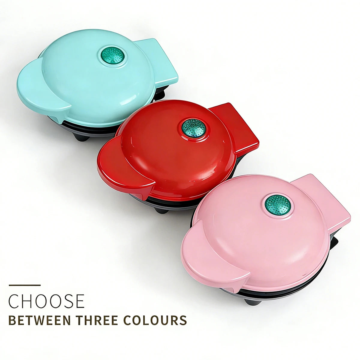 Mini Waffle & Sandwich Cake Baking Machine — Fully Automatic Multifunctional Electric Pan