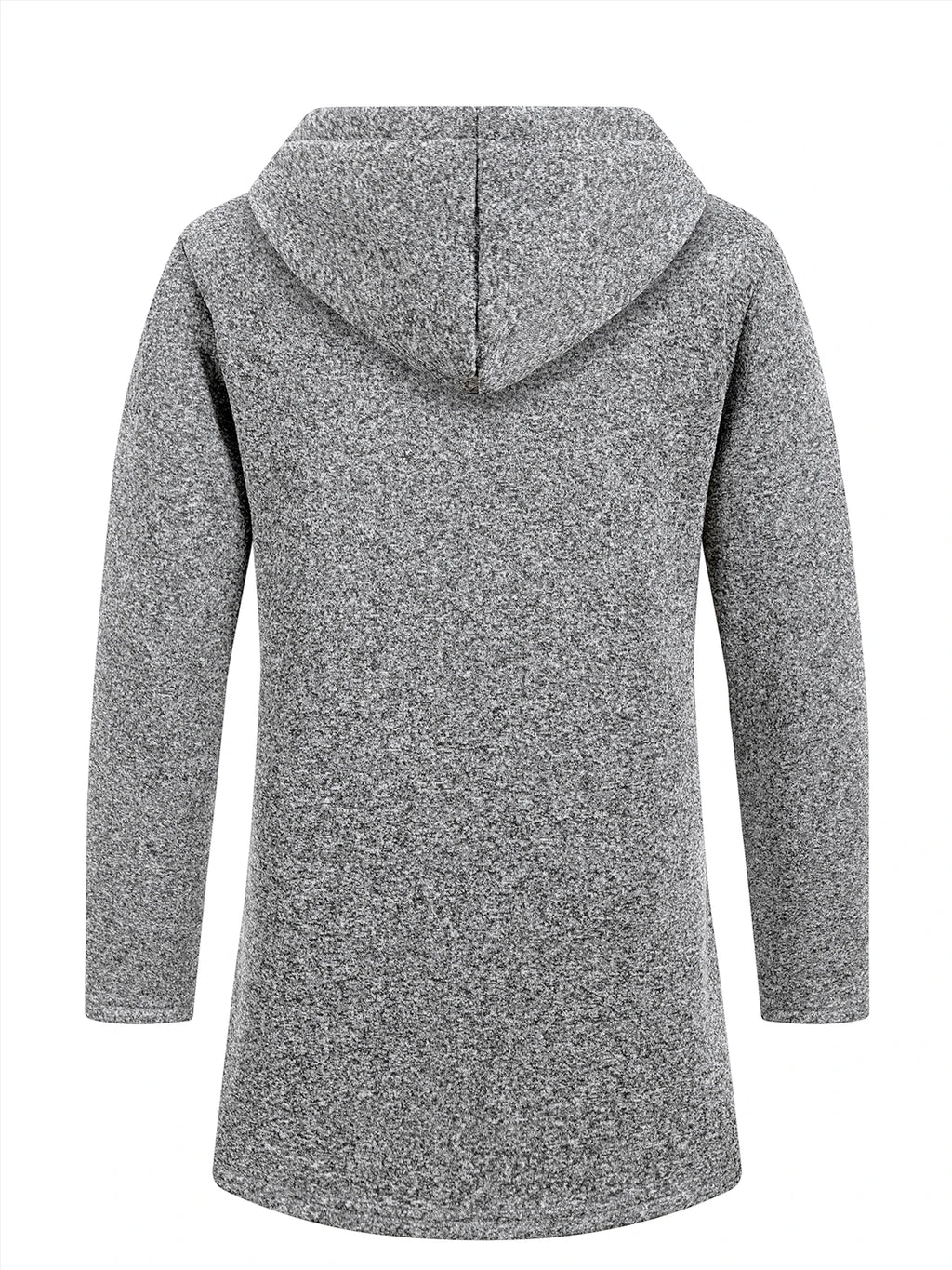 Men's Fleece Zip-Up Hoodie Jacket – Warm Knit Outerwear, S–3XL, 6 Colors