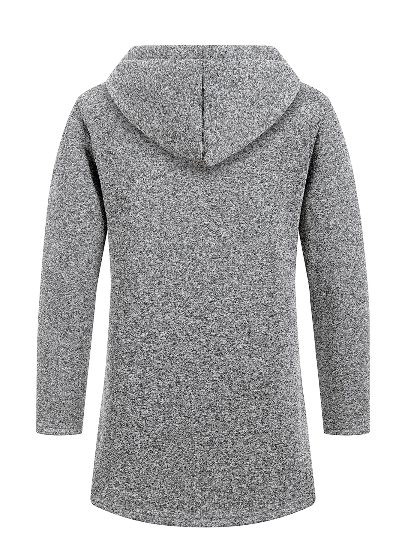 Men's Fleece Zip-Up Hoodie Jacket – Warm Knit Outerwear, S–3XL, 6 Colors