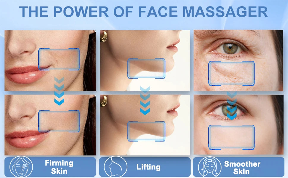 7-Color LED Neck & Face Lifting Massager – Microcurrent, 45° Heat Therapy & Anti-Wrinkle Beauty Device