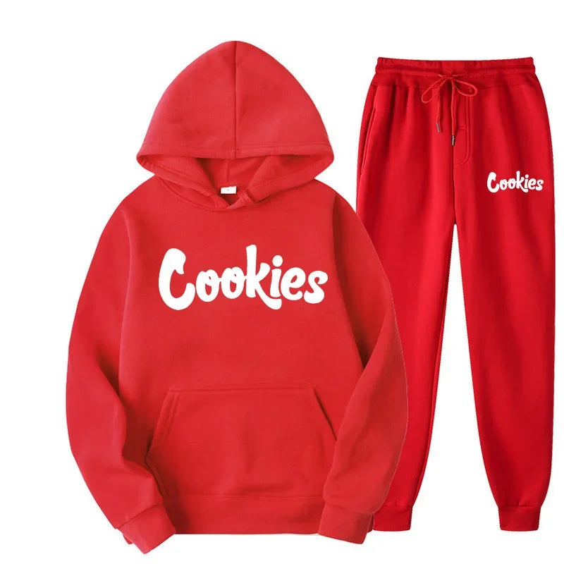 Hoodie & Jogger Pants 2-Piece Tracksuit Set – Casual Streetwear for Men & Women (S–3XL)