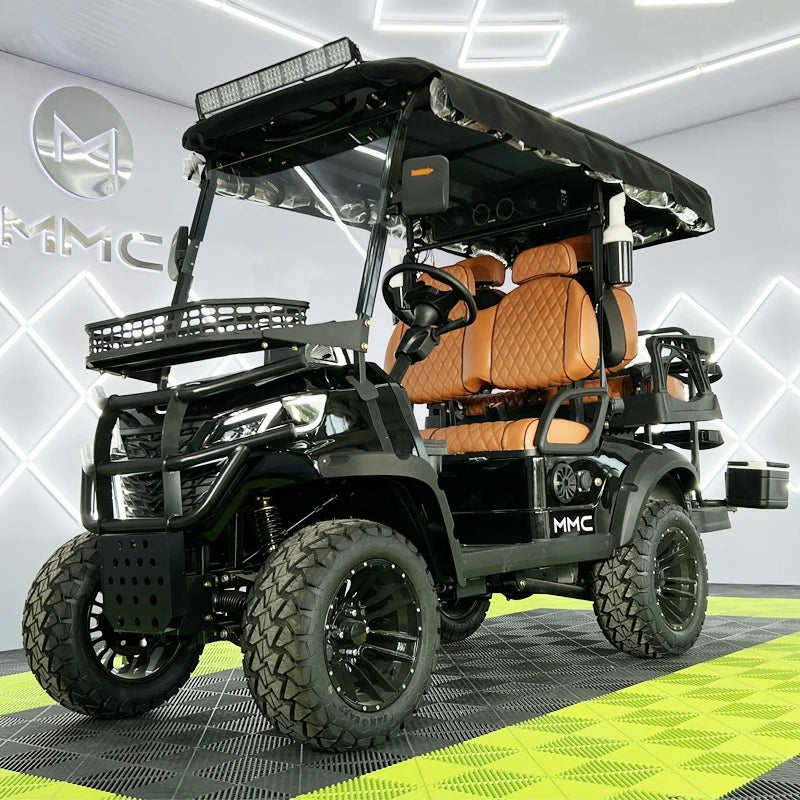 MMC Factory Price Brand New Designed 2 4 6 8 Seater 48V 60V 72V Battery Operated Golf Buggy4000W/15000W Electric Golf Cart