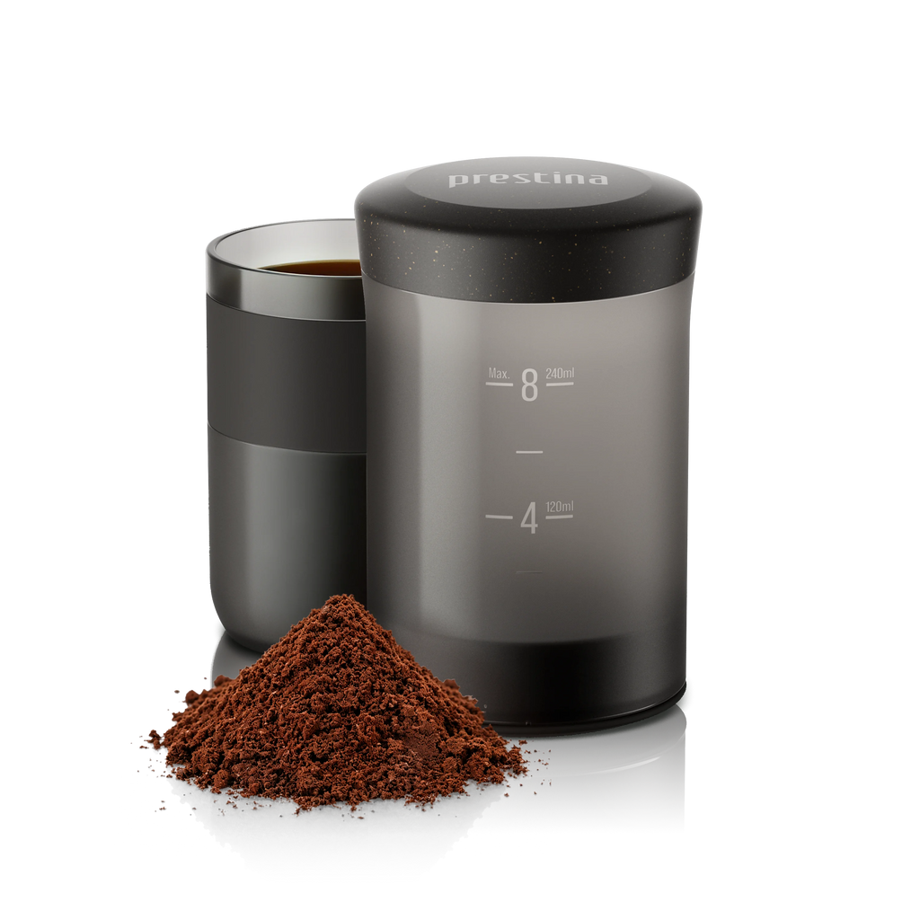 Coffee Anywhere, Anytime — WACACO Prestina All-in-1 Portable French Press | Foldable Manual Brewer for Camping, Hiking & Travel