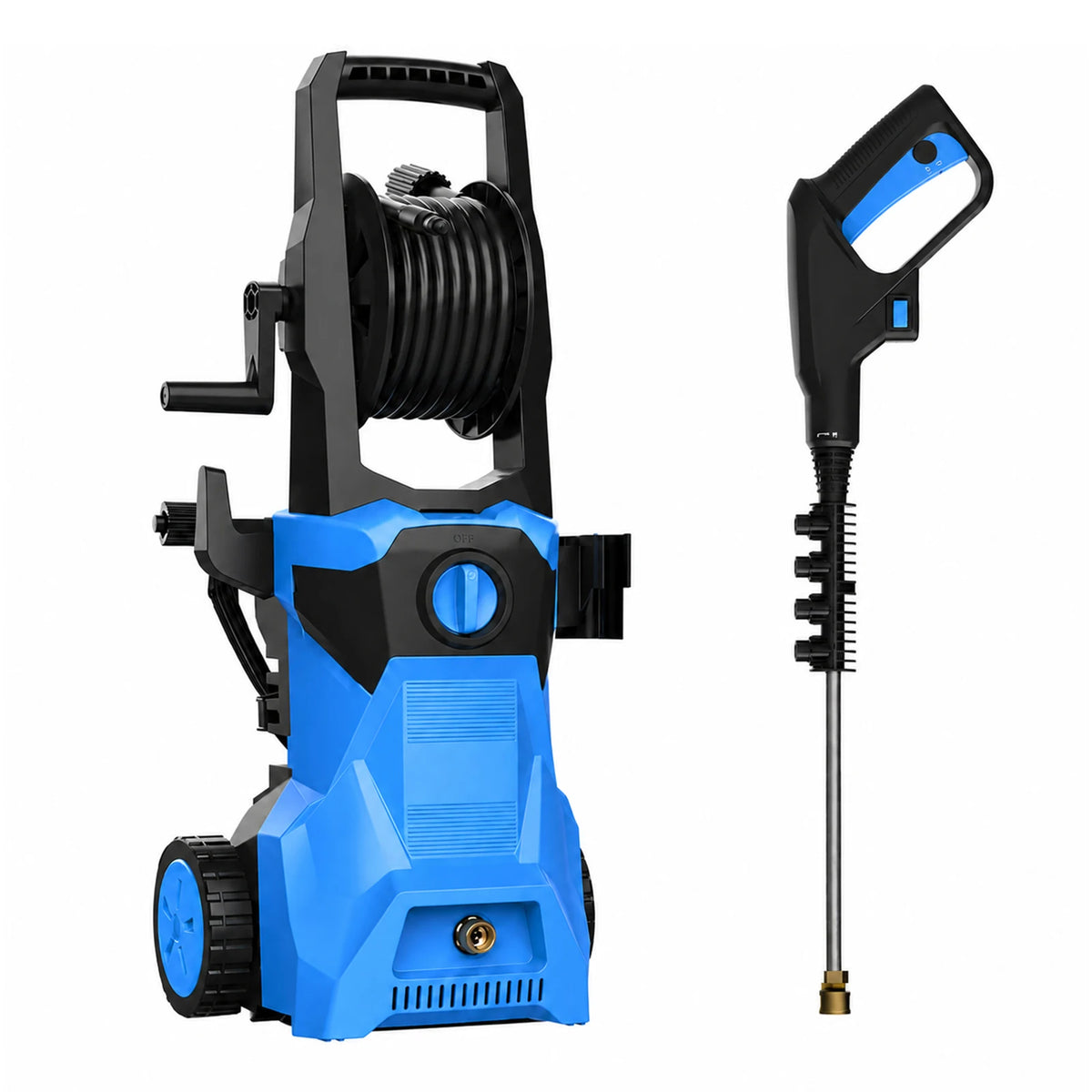 Electric Pressure Washer – Bymaocar Blue, 1500W