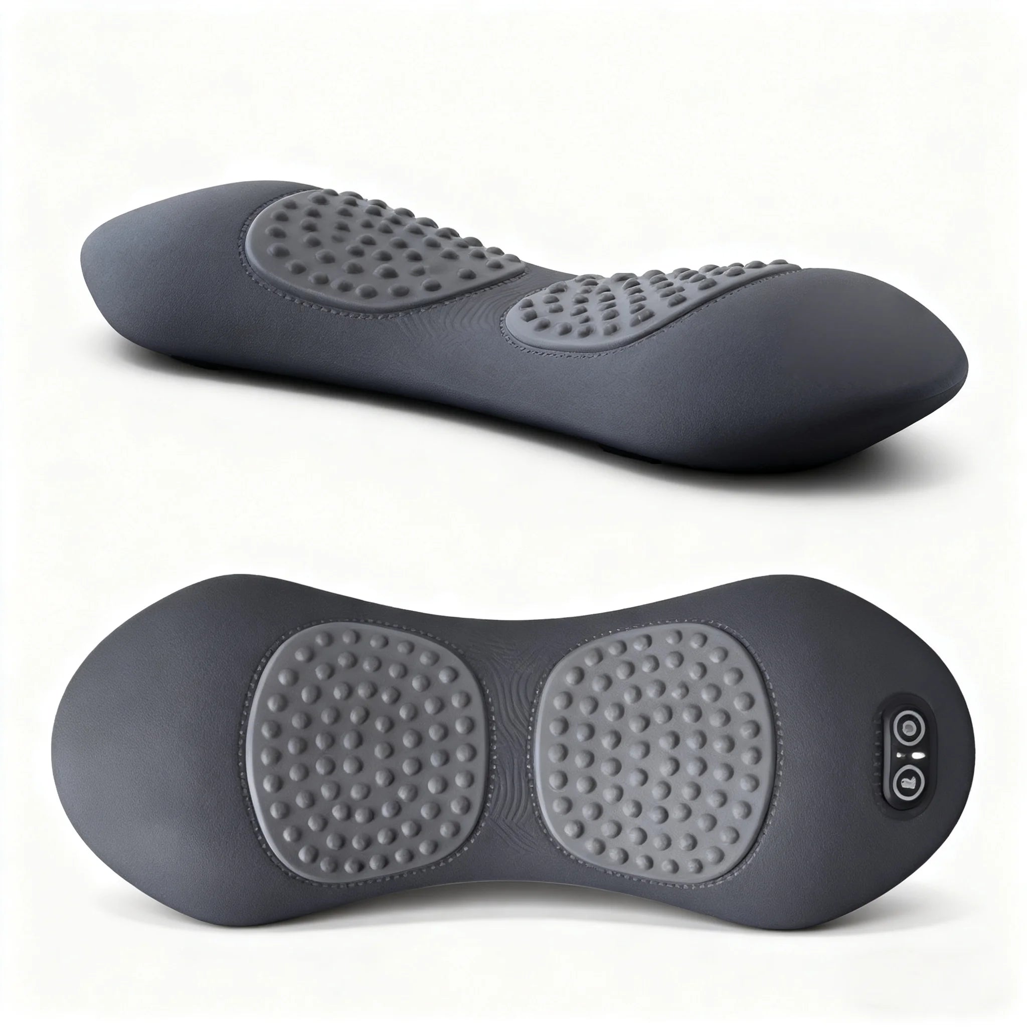 Heating Vibration Back Pillow Massager – Lumbar Support Cushion for Sleep & Maternity