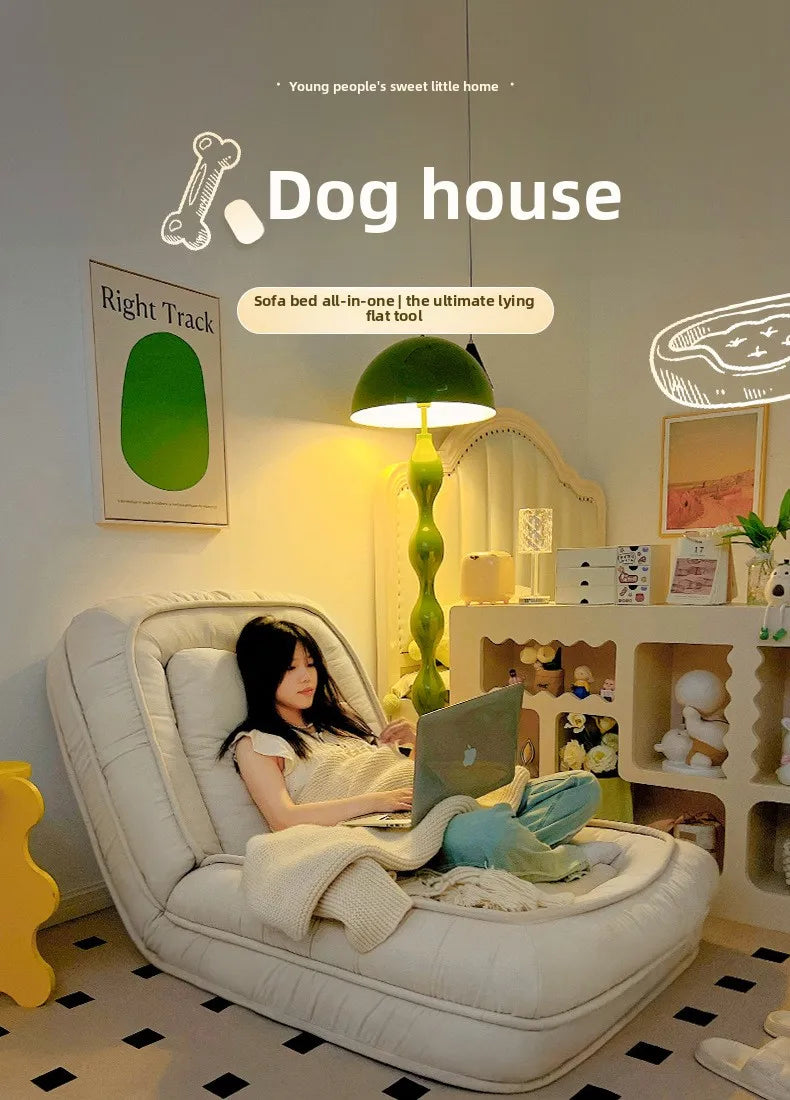 Folding Tatami Floor Sofa with Foam Cushioning