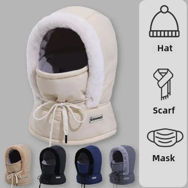 Winter Trapper Hat with Fleece Lining and Ear Flaps