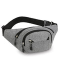 Adjustable Multi-Pocket Waist Bag – Commuter Shoulder Strap Travel Bag for Outdoor Sports