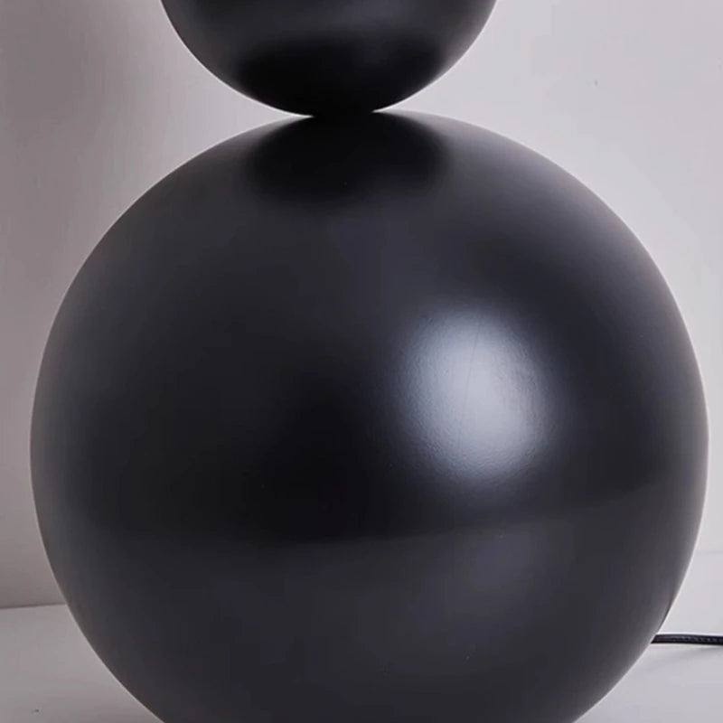 Black Floor Lamp – Warm or White LED Lighting