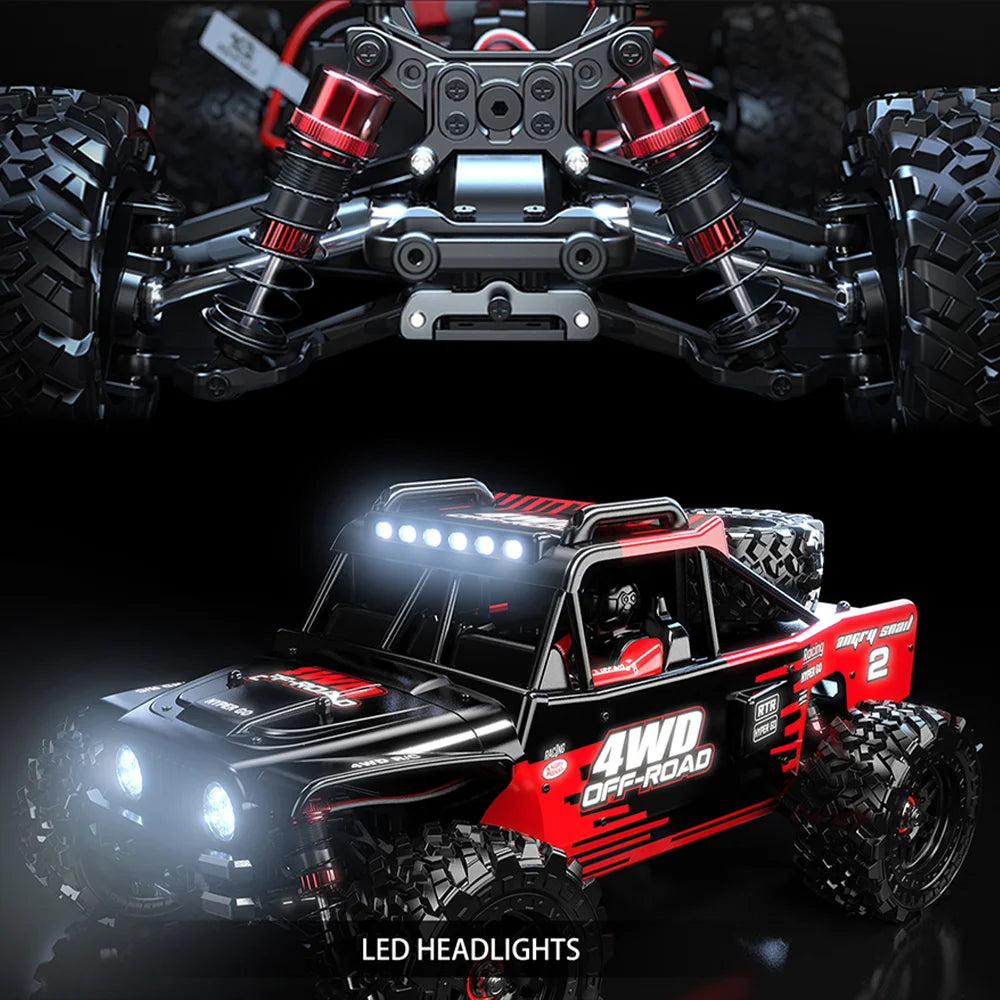 Hyper Go MJX 14209 1/14 Scale 4WD Brushless RC Car – 75KM/H Off-Road Racing Truck