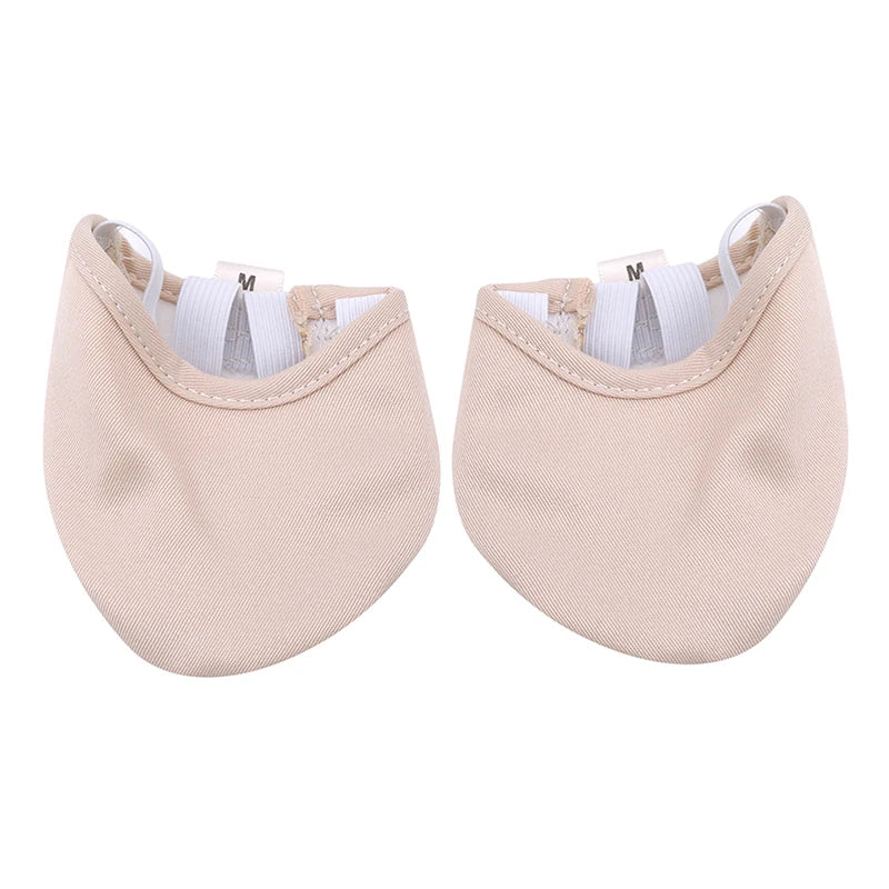 Rhythmic Gymnastics Half-Sole Toe Shoes — Elastic Knit