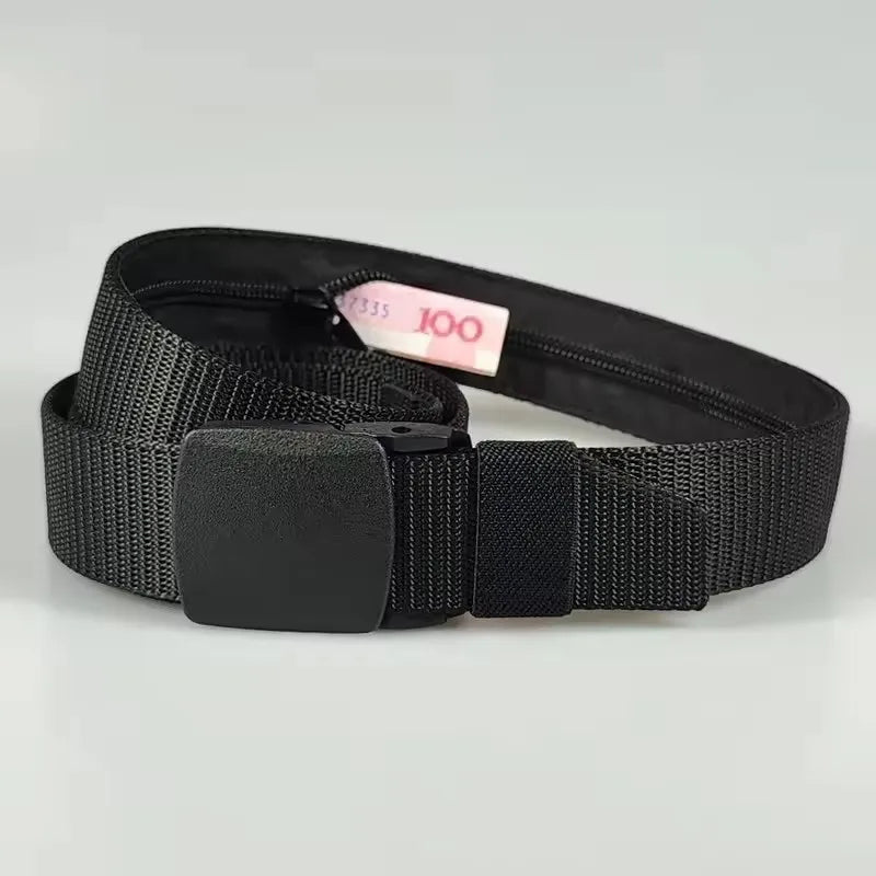 Anti-Theft Hidden Money Belt – Travel Cash Waist Bag & Wallet for Men & Women