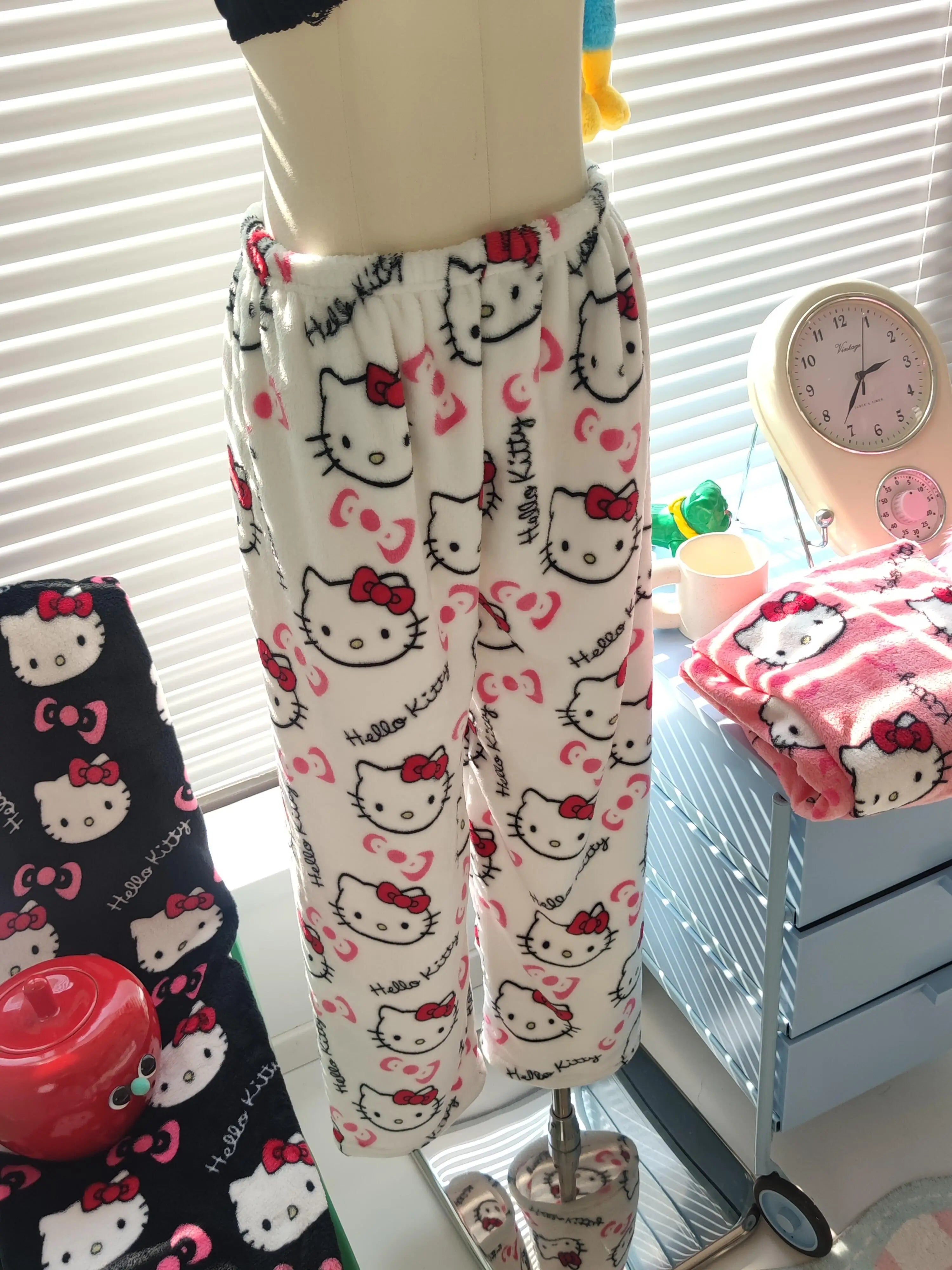 2026 Hello Kitty Anime Pajama Pants | Cartoon Couple Leisure Home Sleepwear Trousers