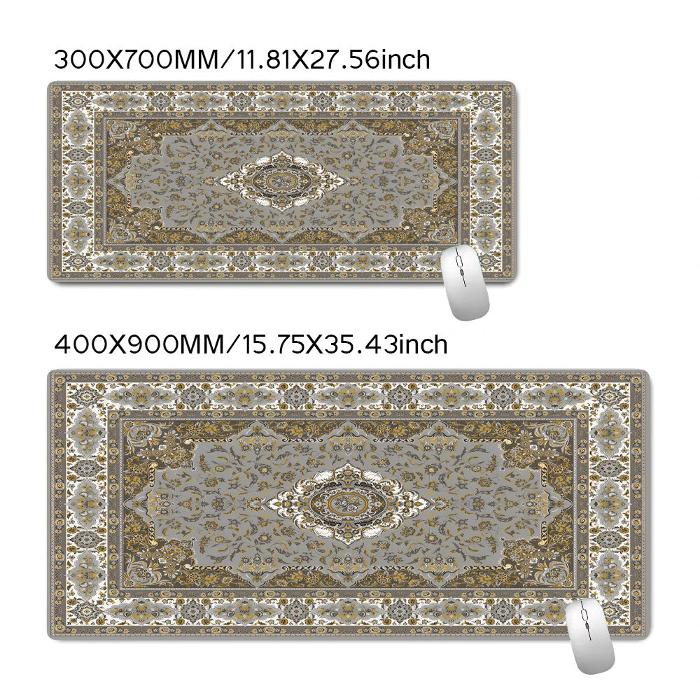 Persian Rug XXL Gaming Mouse Pad — Large Vintage-Style Desk Mat