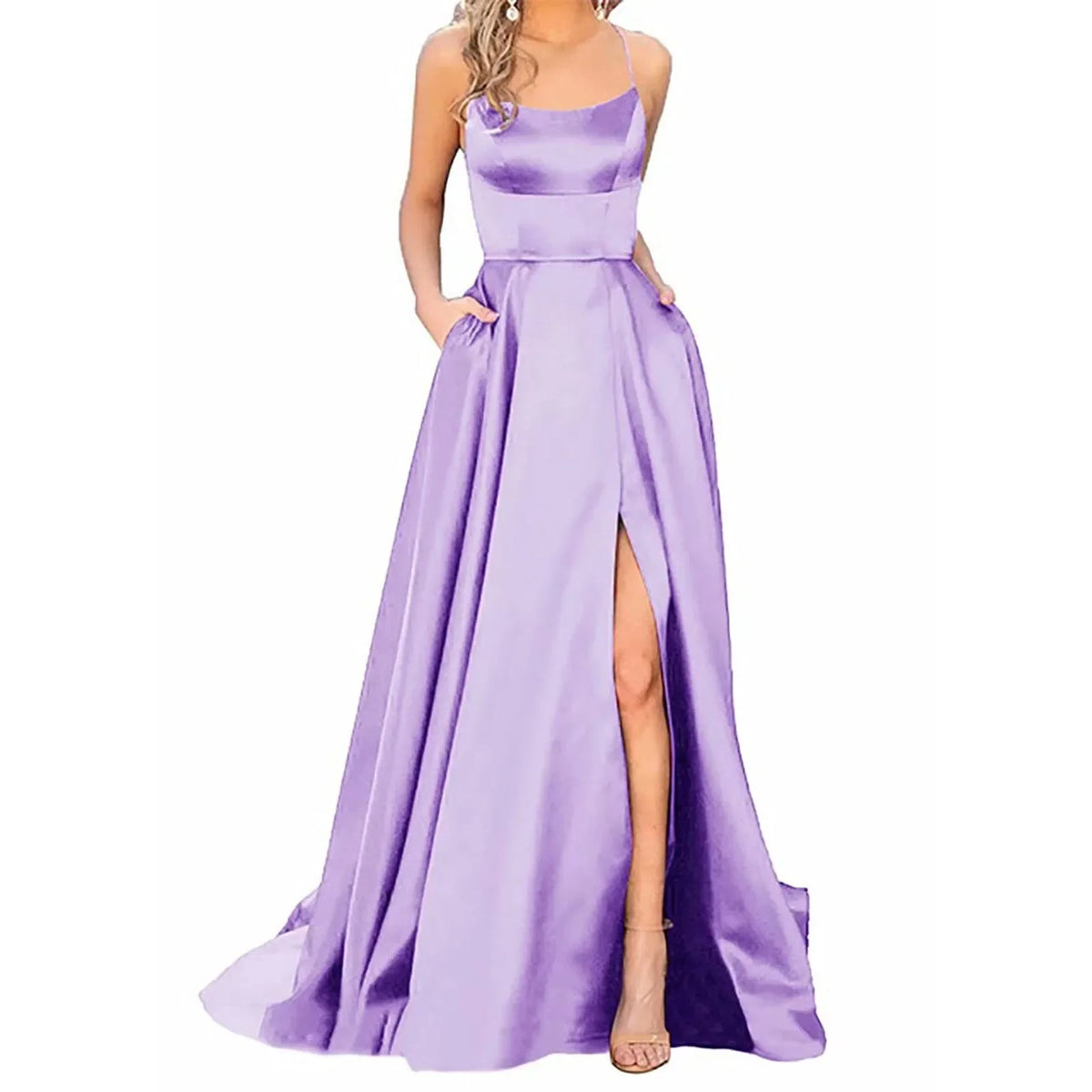 Backless Wine Red Vintage Floor-Length Evening Dress — Elegant Party Prom Wedding Dress