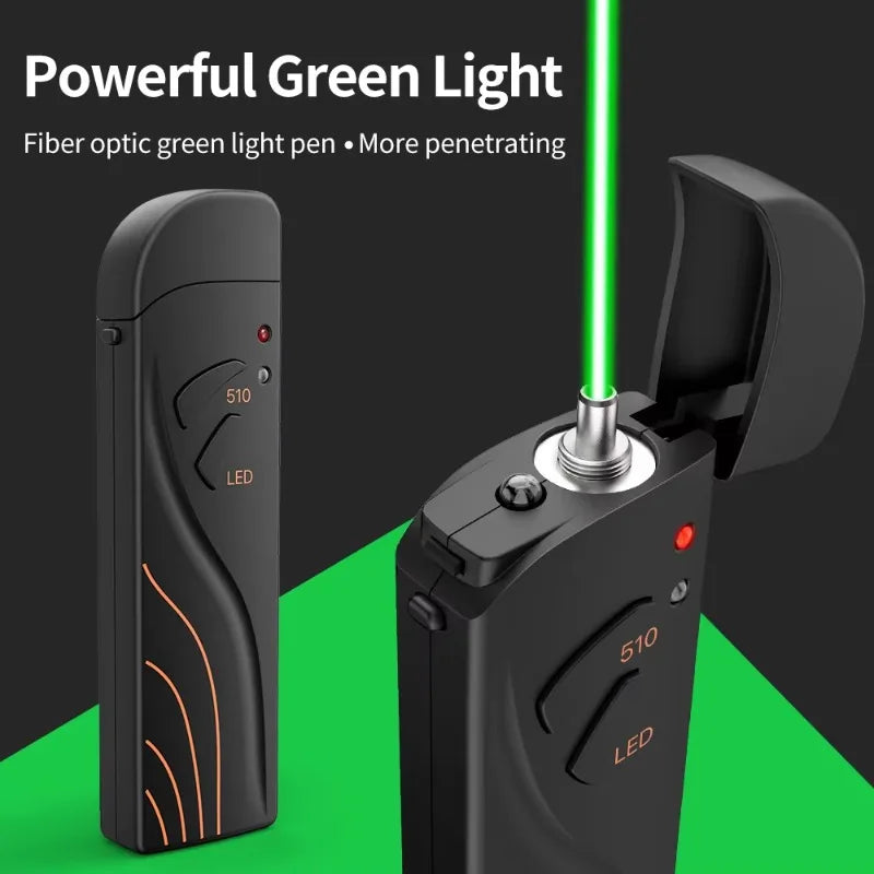 Green VFL Fiber Optic Laser Pen – 15mW Visual Fault Locator for FTTH Network Testing