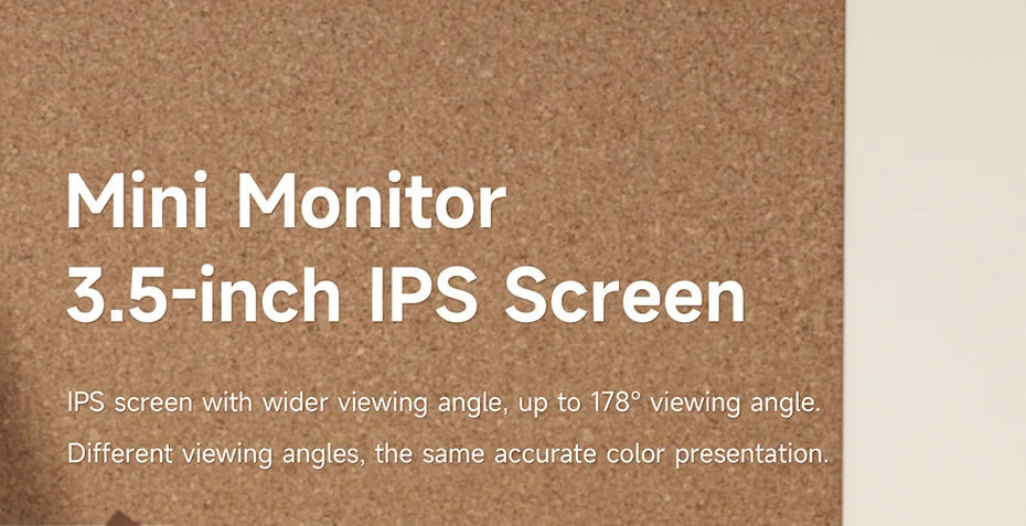 Hagibis 3.5-Inch IPS Mini Display & USB-C Hub