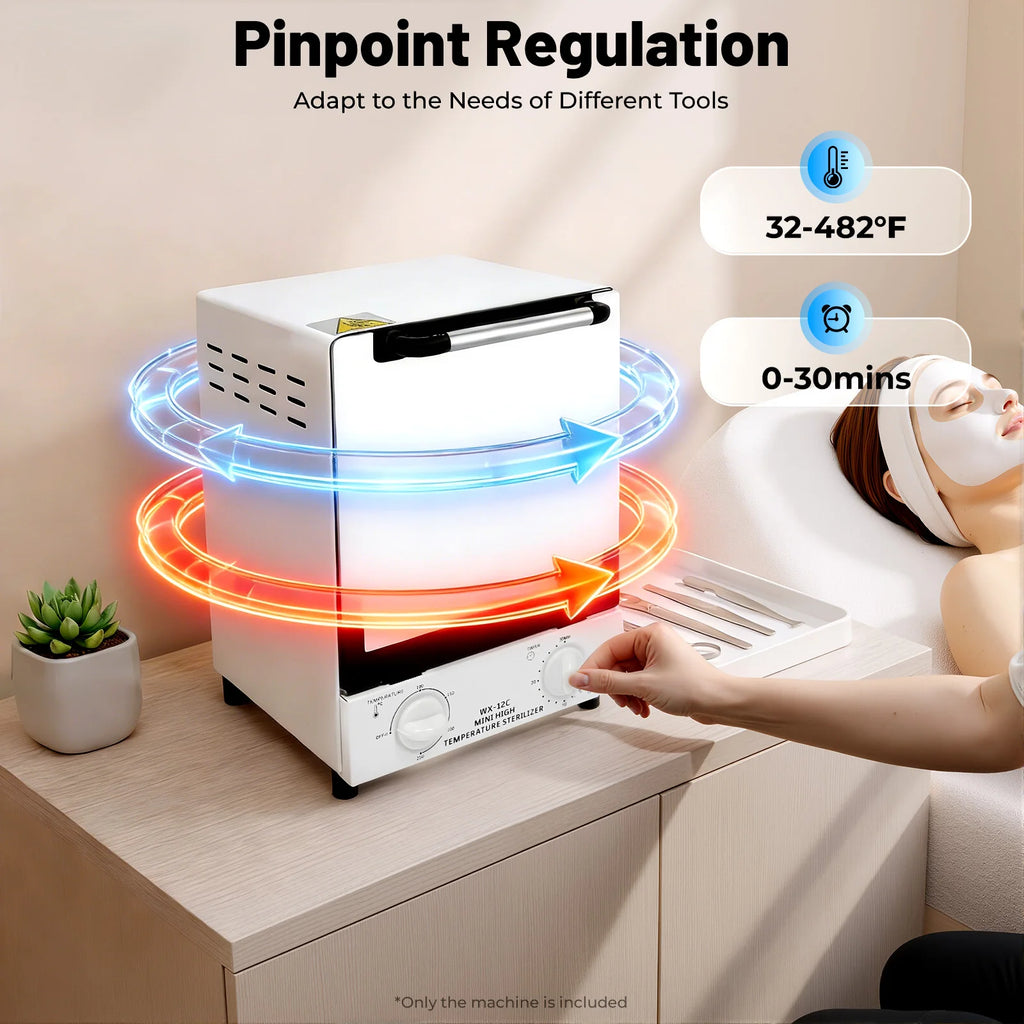 12L Infrared Heat Sterilizer 1000W — Nail Tool & Beauty Salon Equipment