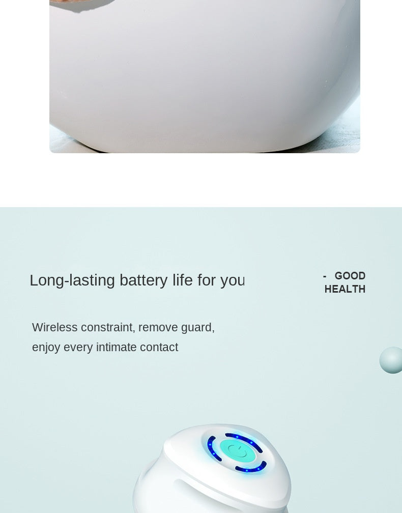 Silicone Electric Body Scrubber – IPX7 Waterproof Cordless Shower Brush with Back Massage & Exfoliating Heads