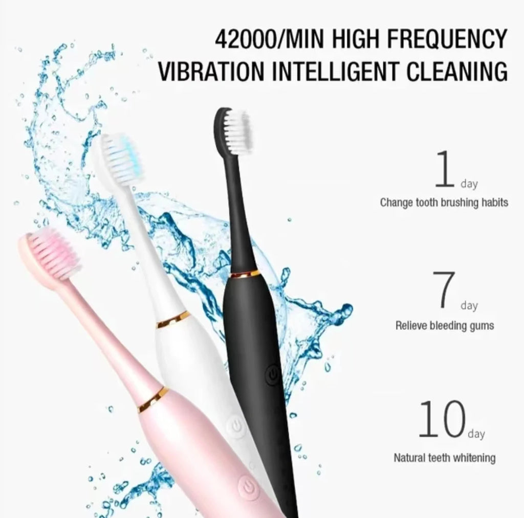 DR.GOOD X3 Sonic Electric Toothbrush – IPX7 Waterproof, 6 Modes, 30K–50K Strokes/Min