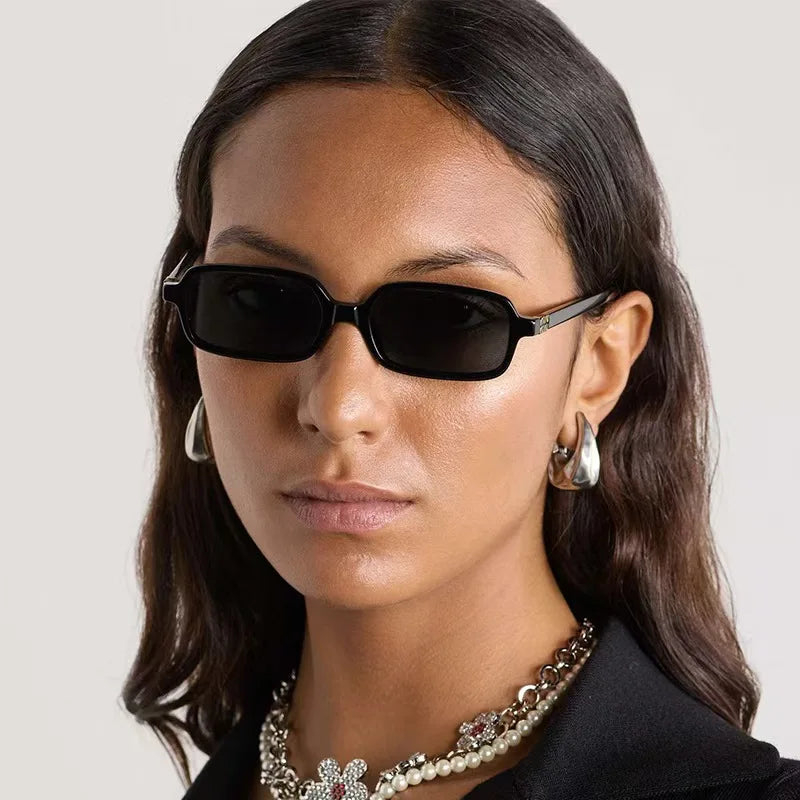 Neutral Square Trendy Sunglasses | Advanced UV Protection Shades for Men & Women