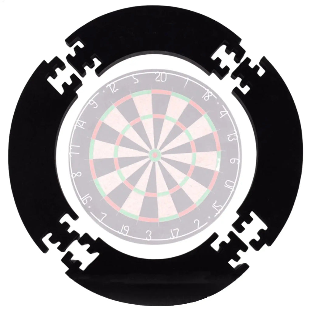 Dartboard Surround – 18-Inch Wall Protector, Noise Reduction Foam Ring for Steel Tip Darts, Game Room & Bar