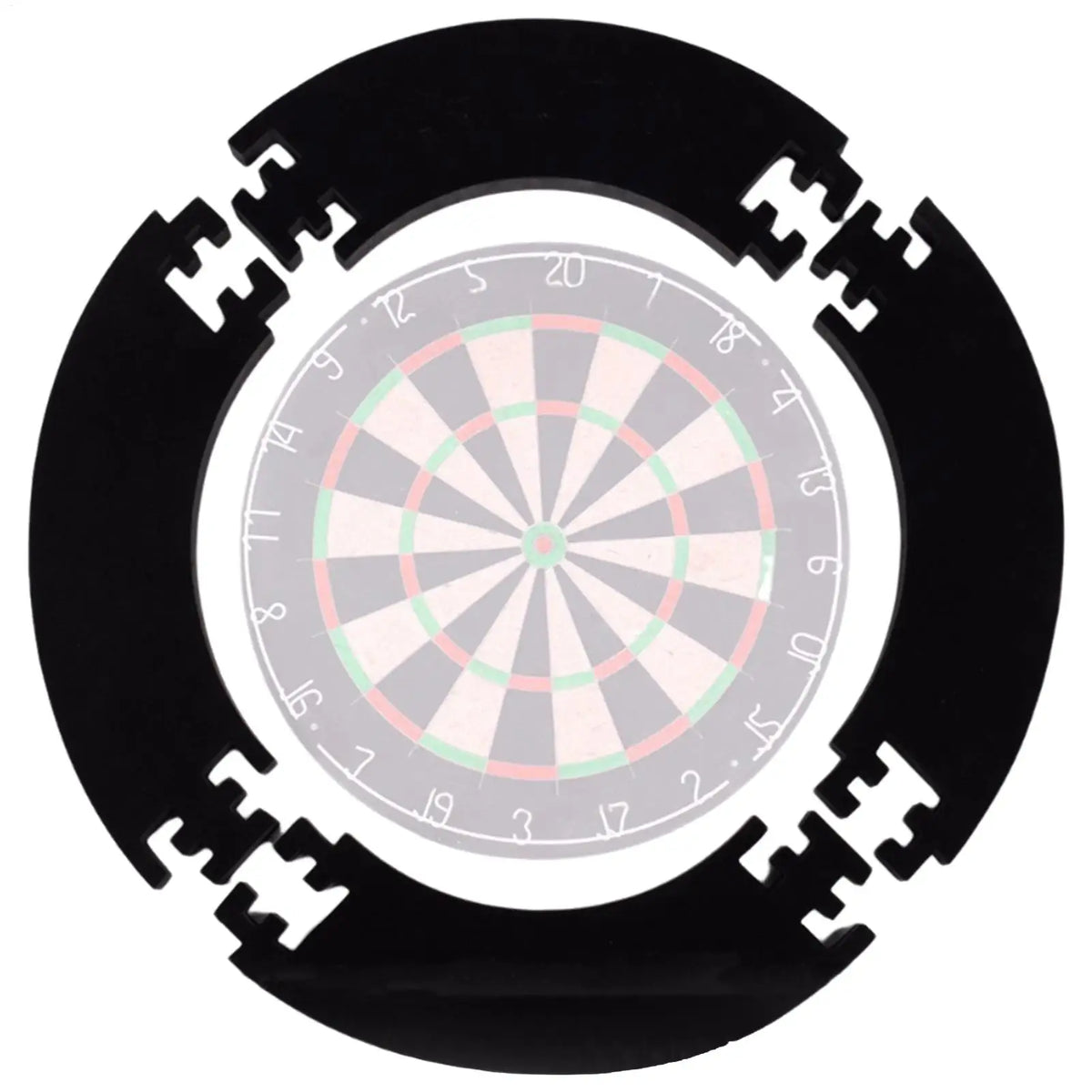 Dartboard Surround – 18-Inch Wall Protector, Noise Reduction Foam Ring for Steel Tip Darts, Game Room & Bar