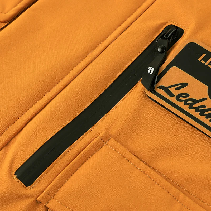 Men's Detachable-Hood Lightweight Jacket
