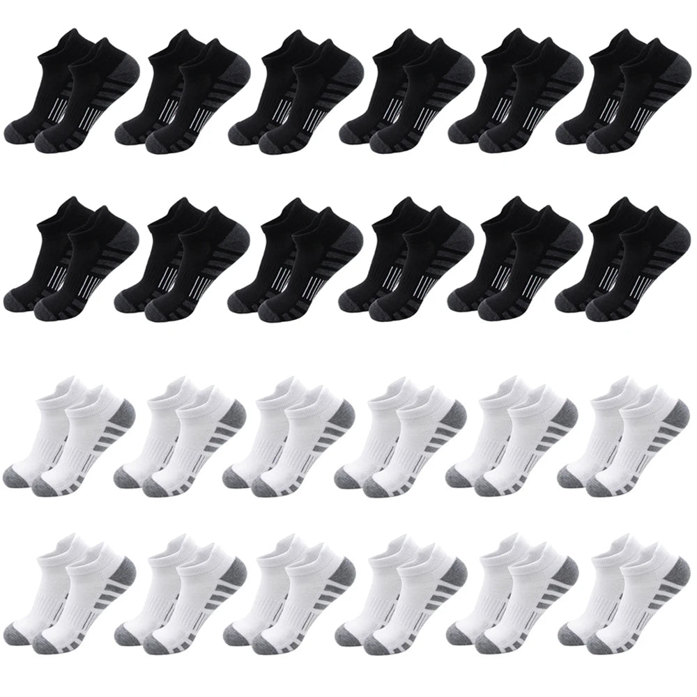 Cushioned Ankle Athletic Socks – Low-Cut Tab Multipacks