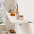 Floating Wall Display Shelf — Wooden Bookshelf, Decorative Laminate & Living Room Wall Rack
