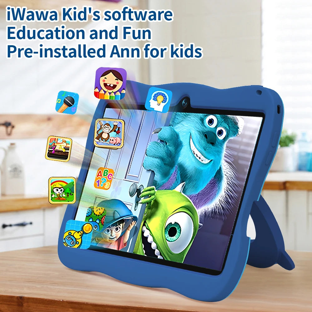 BDF 7" Kids Tablet – 4GB RAM, 64GB, Android 13, Dual Camera, Wi-Fi
