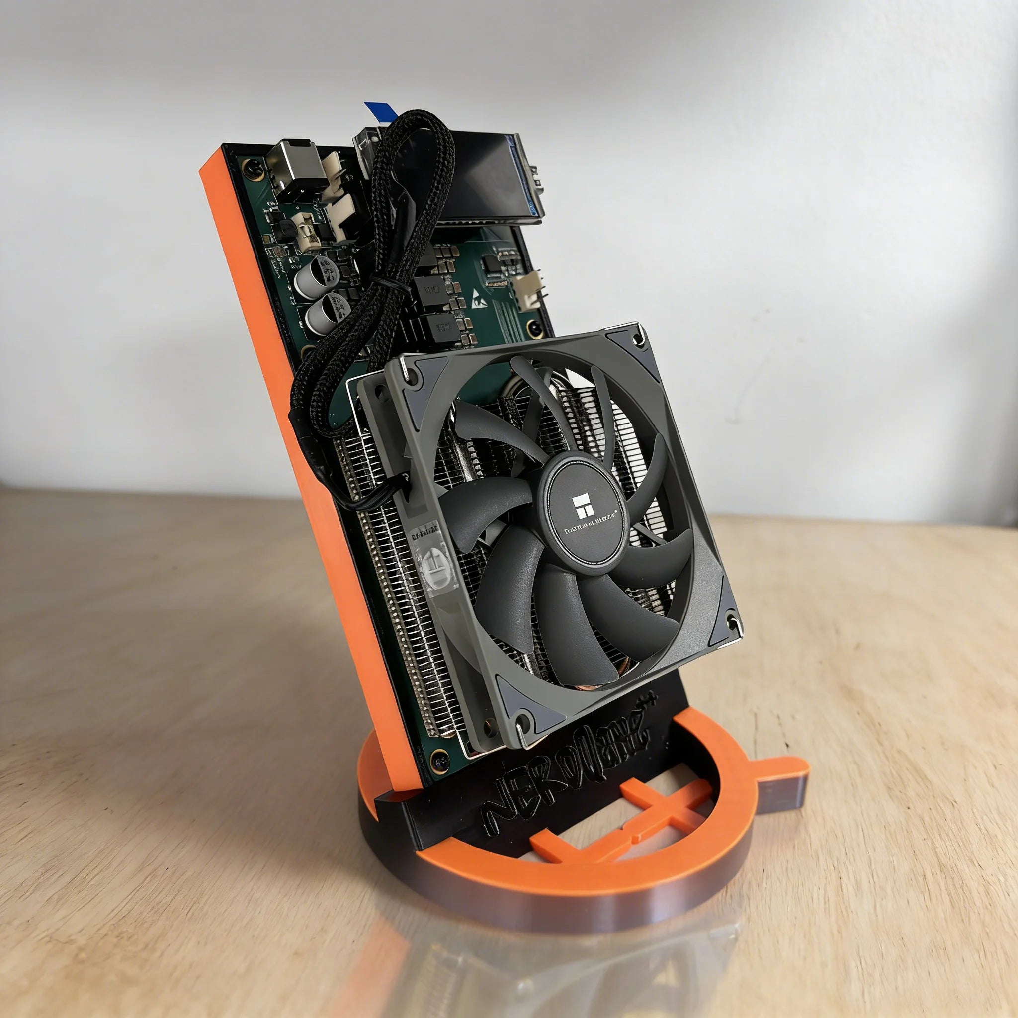 Nerdqaxe++ Rev6.1 Bitcoin Miner — 6TH/s 4×BM1370 ASIC Open Source with Power Supply