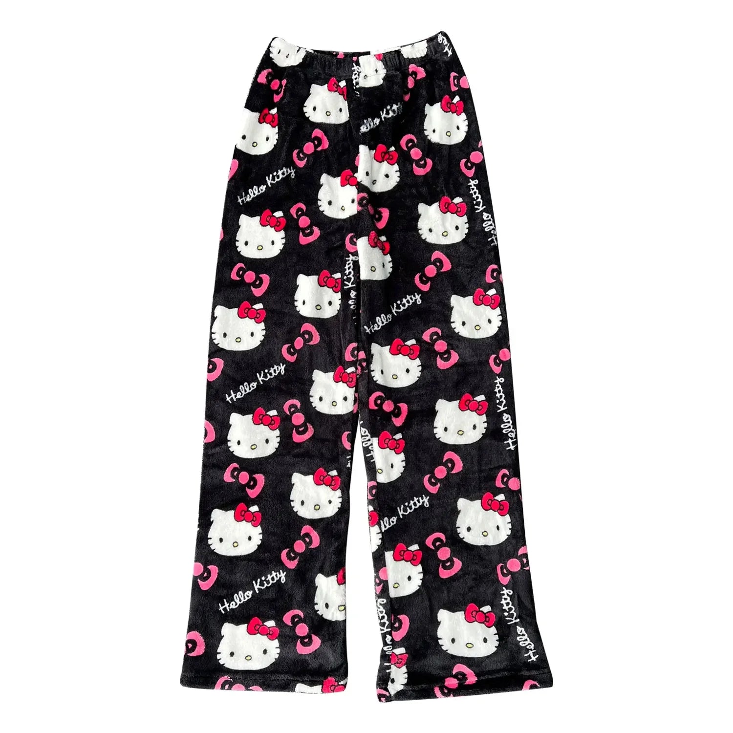 Y2K Hello Kitty Anime Couples Pajamas | Cartoon Casual Homewear Trousers Set