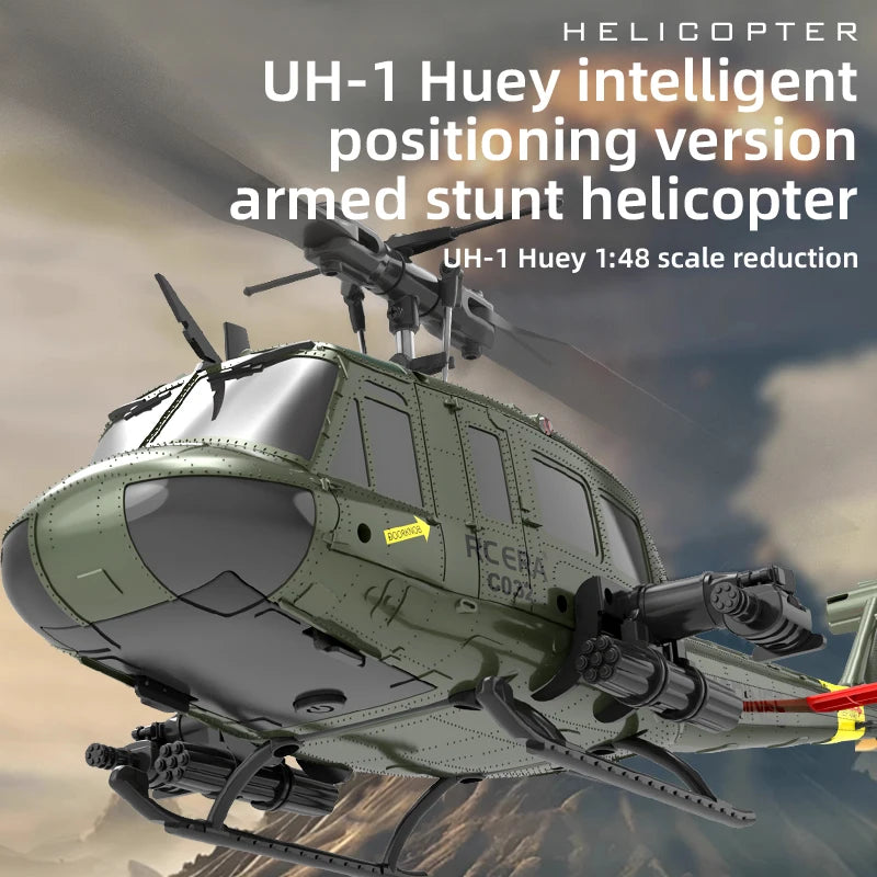 C032 RC Helicopter 2.4G 6-Axis Brushless – Altitude Hold & Optical Flow Remote Control