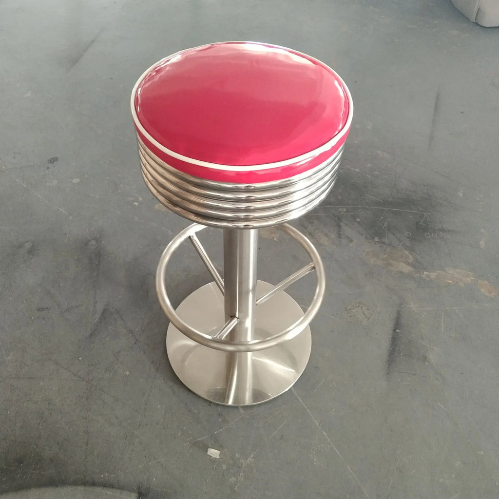 Simple Home Salon Stool — Adjustable Rotating Seat