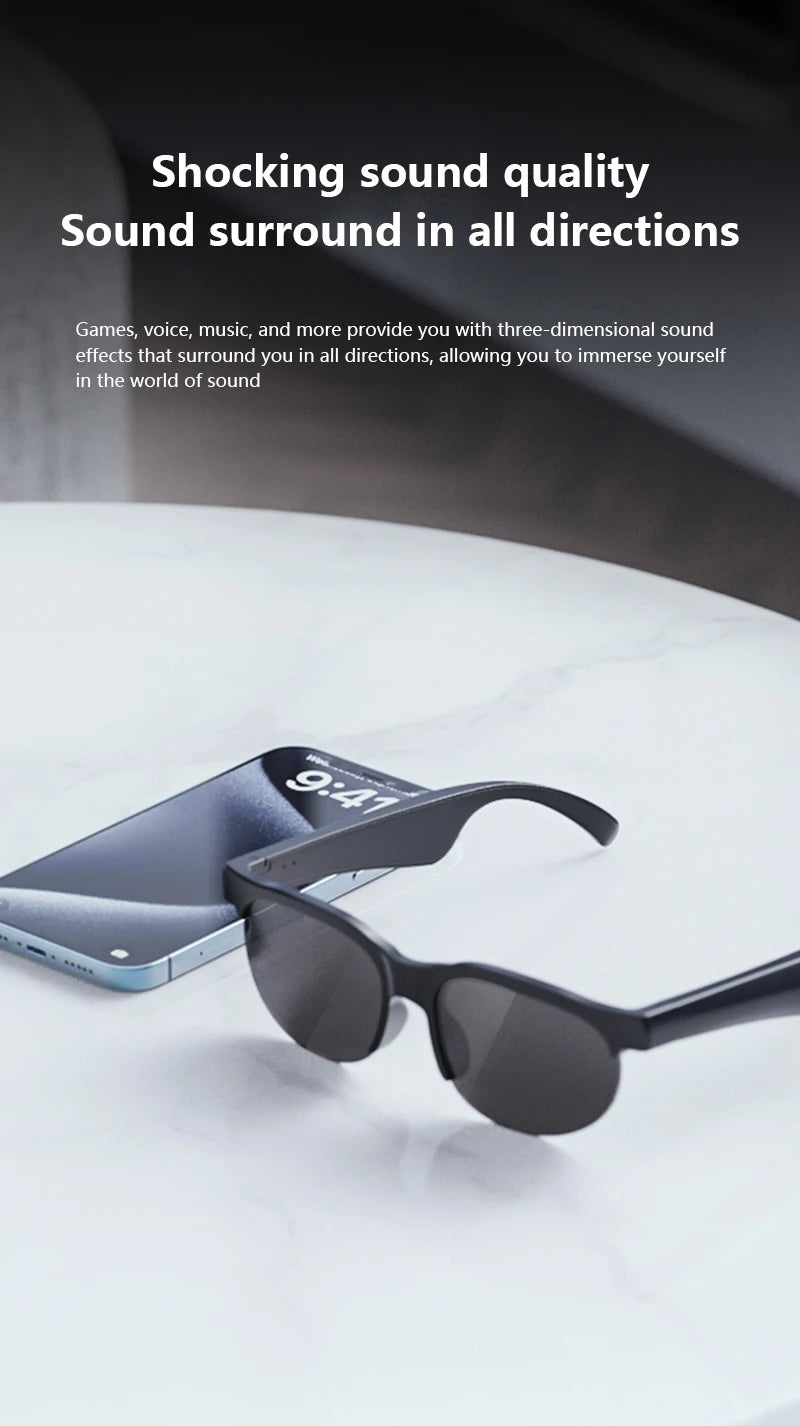 Lenovo Smart Glasses 2026 — AI Translation, Bluetooth Calling & Music | Men & Women