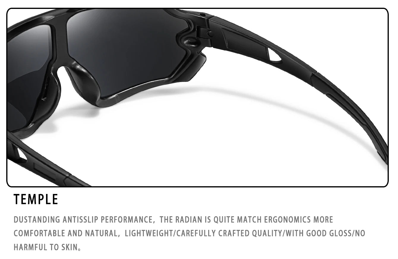 Kids UV400 Cycling Sunglasses — Ages 9–15