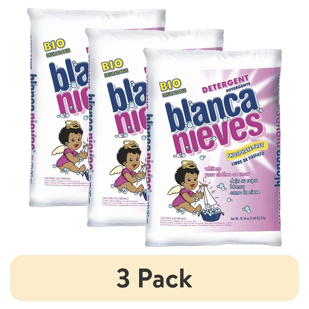Fresh, Bright & Family-Safe — Laundry Detergent Powder 3-Pack | 70.54 oz, All Temperature, Colors & Whites, Biodegradable