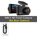 UHD 4K+2.5K Dual Lens Dash Cam – WiFi, GPS, WDR Night Vision, Mini Car DVR Black Box