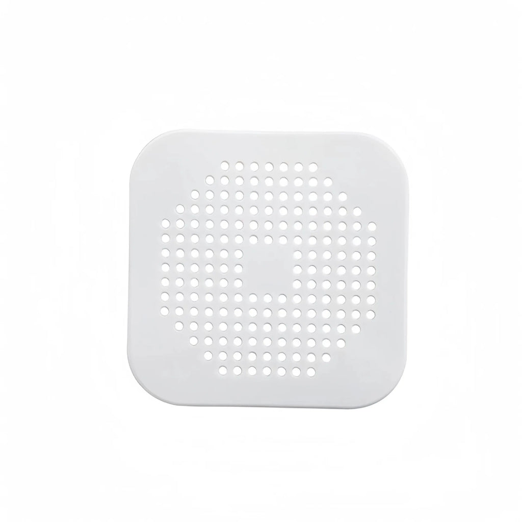 Keep Drains Clear. Effortlessly. — Silicone Shower Drain Hair Catcher & Sink Strainer | Suction Cup Install, Floor & Bathtub Drain Cover, 3 Colors